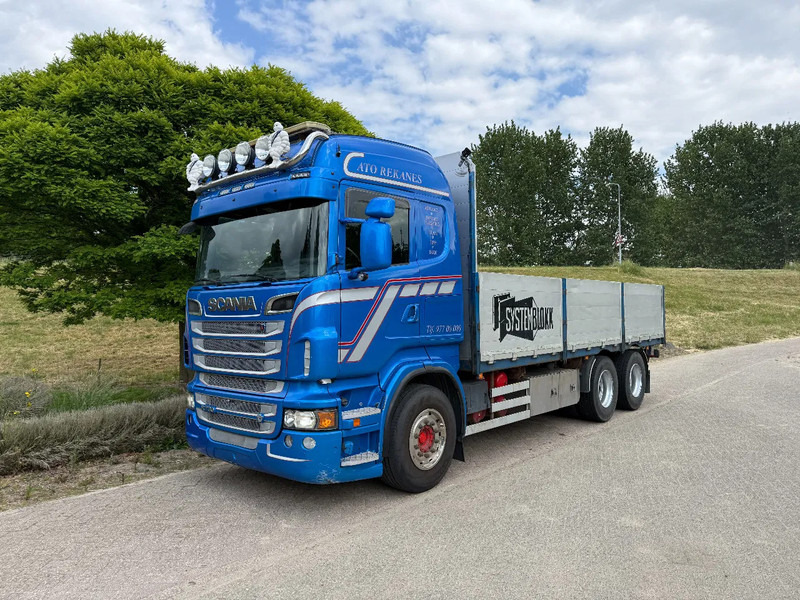 Scania R730 V8 6X4 Retarder 2012 Low km - Camião de caixa aberta/ Plataforma: foto 1 Scania R730 V8 6X4 Retarder 2012 Low km - Camião de caixa aberta/ Plataforma: foto 1