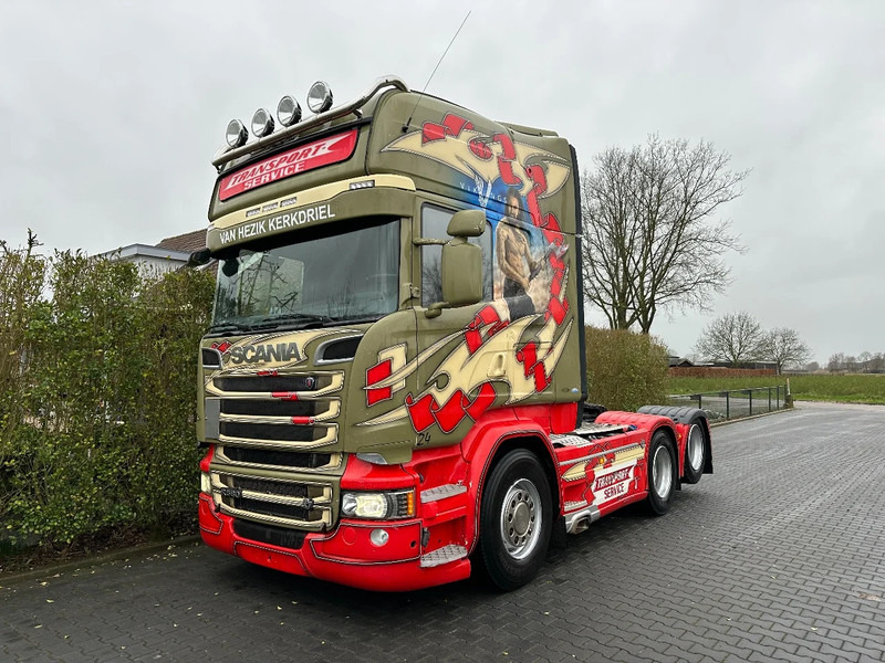 Scania R580 V8 Full air-retarder-6x2-eur0 6 - Tractor: foto 1 Scania R580 V8 Full air-retarder-6x2-eur0 6 - Tractor: foto 1