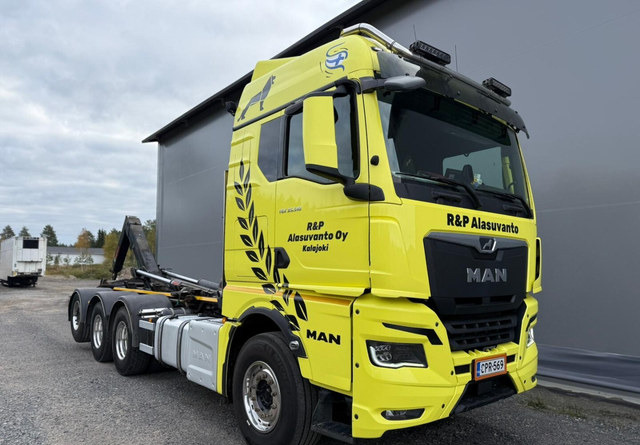 Camião polibenne MANTGX 35.510 Varusteltu!: foto 8