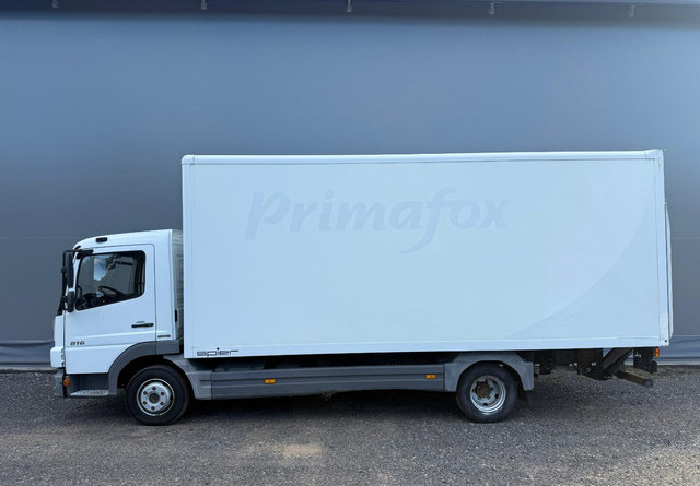 Mercedes-BenzAtego kaappi + perälauta - Camião furgão: foto 2 Mercedes-BenzAtego kaappi + perälauta - Camião furgão: foto 2