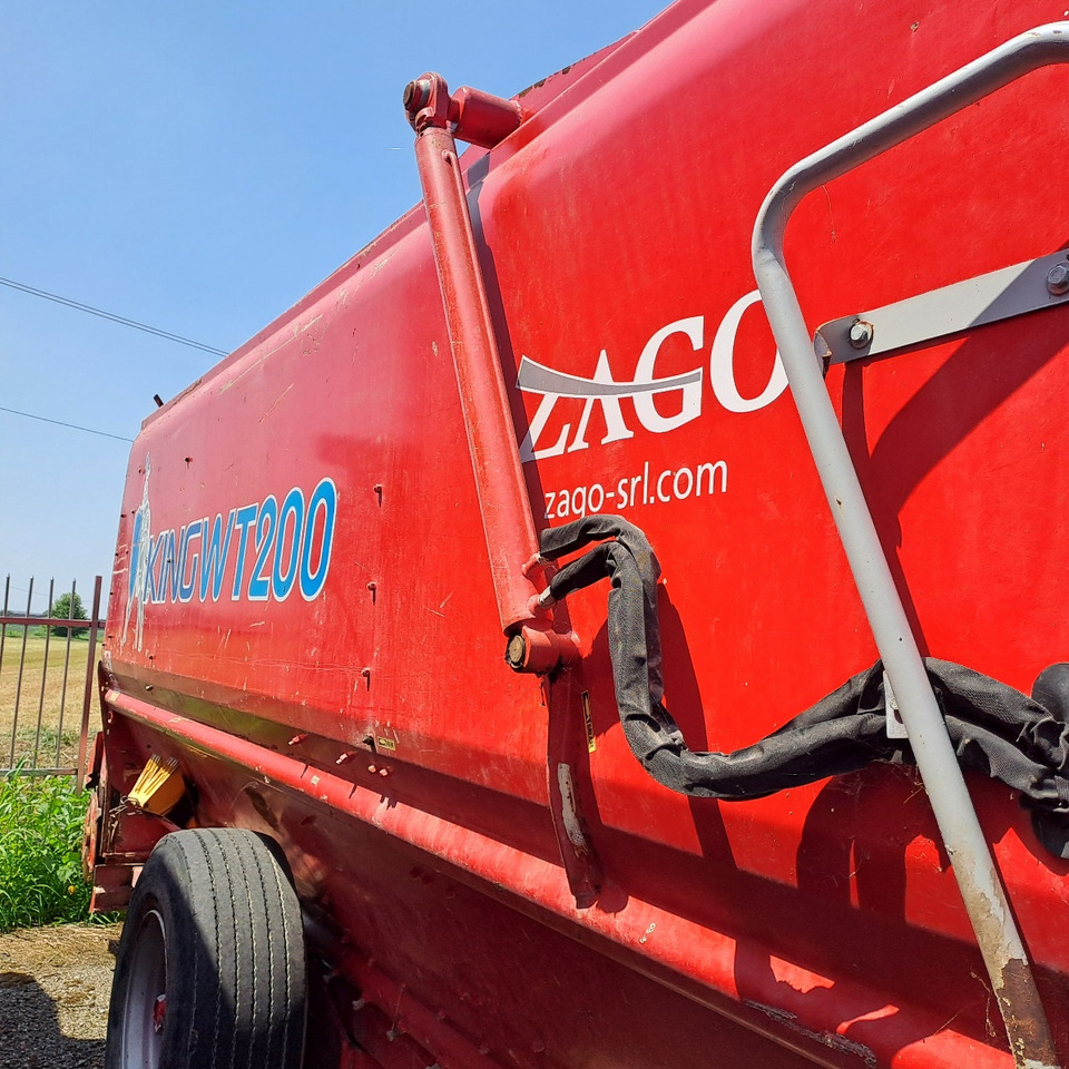 CARRO MISCELATORE TRAINATO ZAGO KING WT 200 - Misturadora Alimentadora: foto 5 CARRO MISCELATORE TRAINATO ZAGO KING WT 200 - Misturadora Alimentadora: foto 5