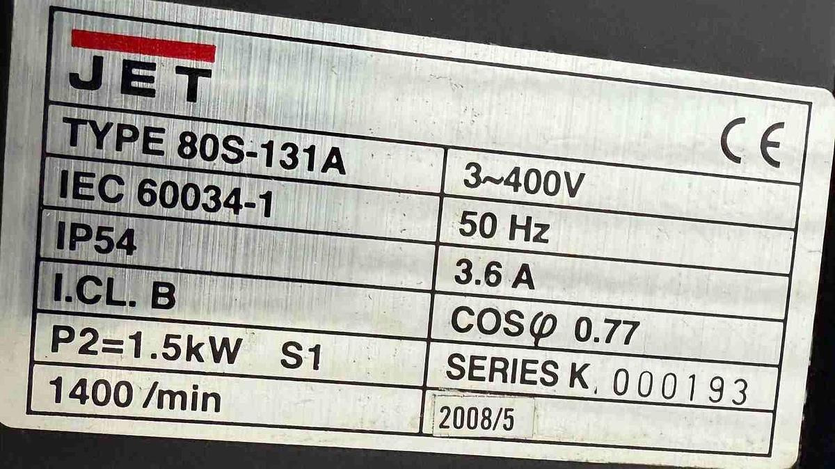 Máquina de madeira Kantenschleifmaschine JET: foto 6 Máquina de madeira Kantenschleifmaschine JET: foto 6