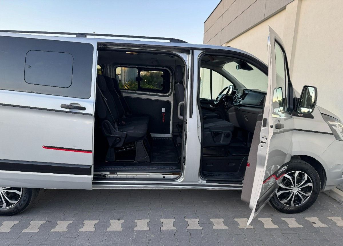 Ford Transit Custom 2.0 170KM Rok 2021 8 osobowy FV23 Salon PL Zadbany Super STAN - Carrinha cabine dupla: foto 5 Ford Transit Custom 2.0 170KM Rok 2021 8 osobowy FV23 Salon PL Zadbany Super STAN - Carrinha cabine dupla: foto 5