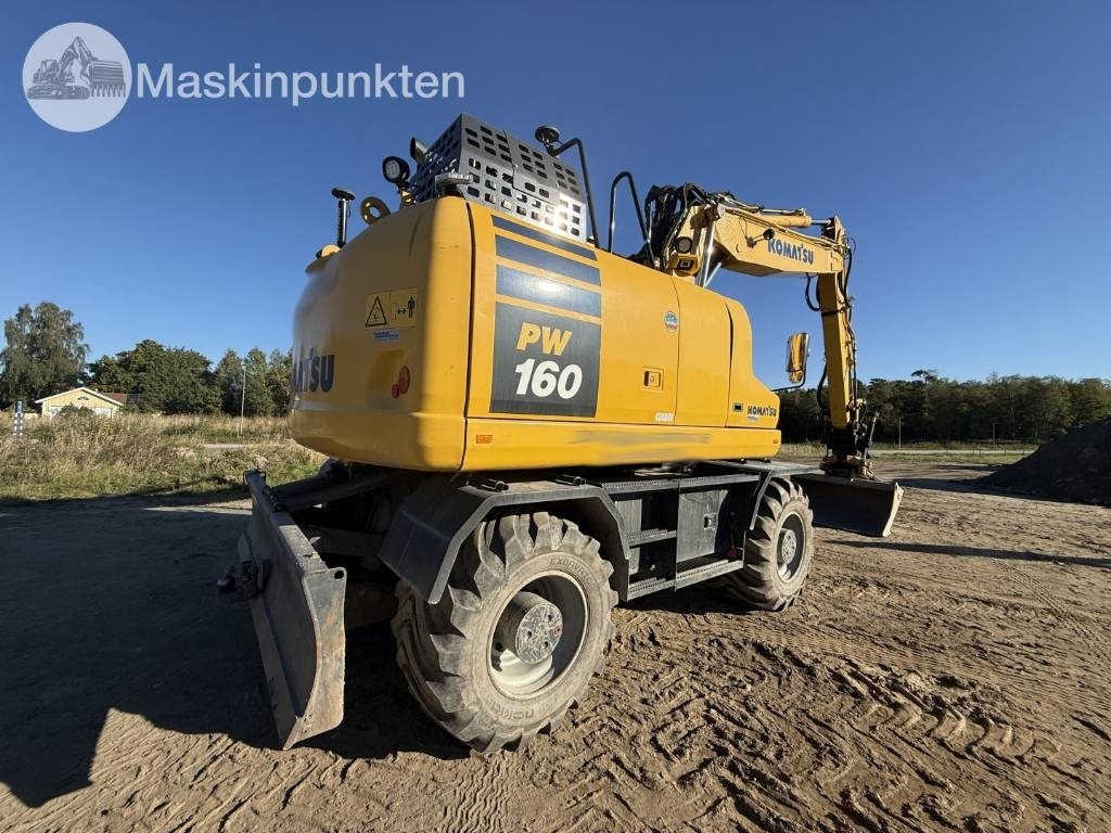 Komatsu PW 160 - Escavadeira de rodas: foto 5 Komatsu PW 160 - Escavadeira de rodas: foto 5