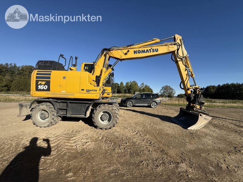 Komatsu PW 160 - Escavadeira de rodas: foto 4 Komatsu PW 160 - Escavadeira de rodas: foto 4