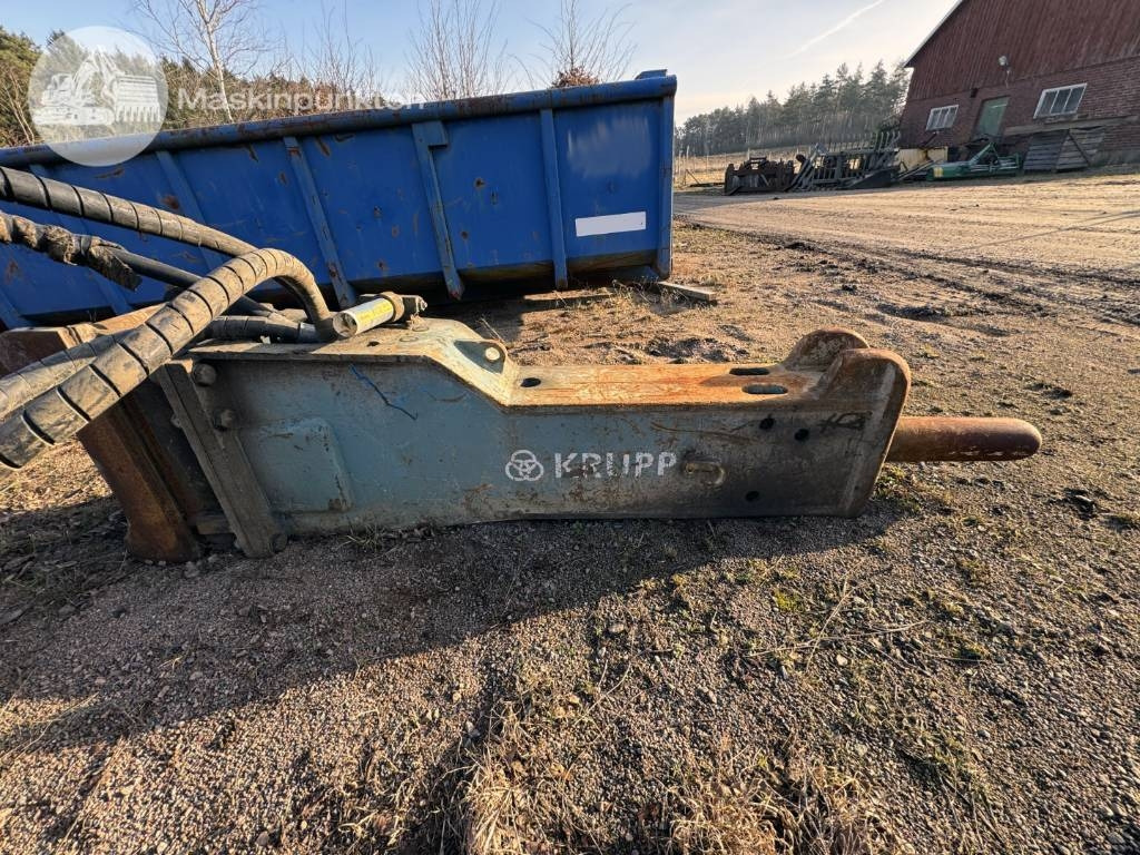 Krupp HM 1000 Hydraulhammare - Martelo hidráulico para Máquina de construção: foto 1 Krupp HM 1000 Hydraulhammare - Martelo hidráulico para Máquina de construção: foto 1