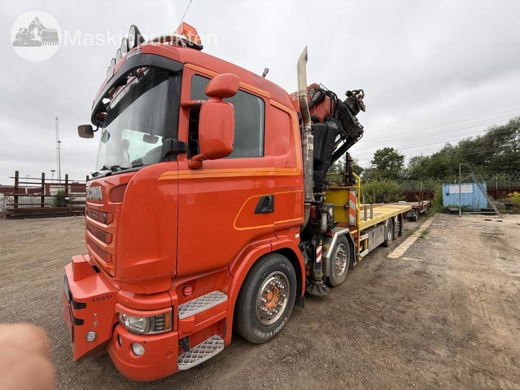 Scania R 450 EKIPAGE FASSI F950 - Camião grua: foto 1 Scania R 450 EKIPAGE FASSI F950 - Camião grua: foto 1