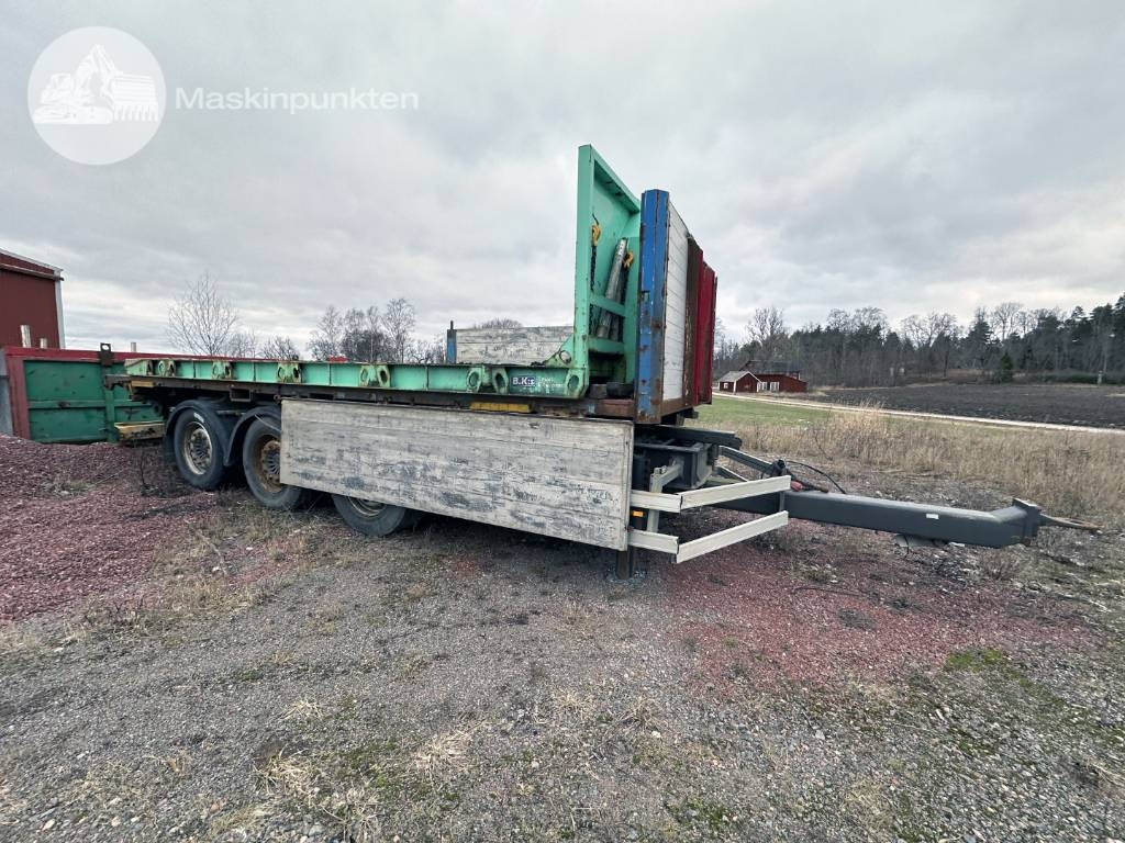 Tridem container kärra - Reboque transportador de contêineres/ Caixa móvel: foto 1 Tridem container kärra - Reboque transportador de contêineres/ Caixa móvel: foto 1