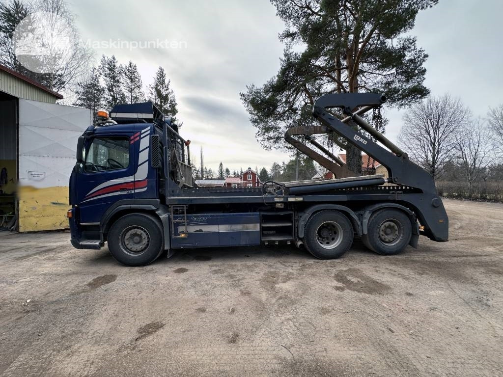 Camião multibenne Volvo FM 12 420 LAXO Liftdumper + lastväxlare + flak: foto 8