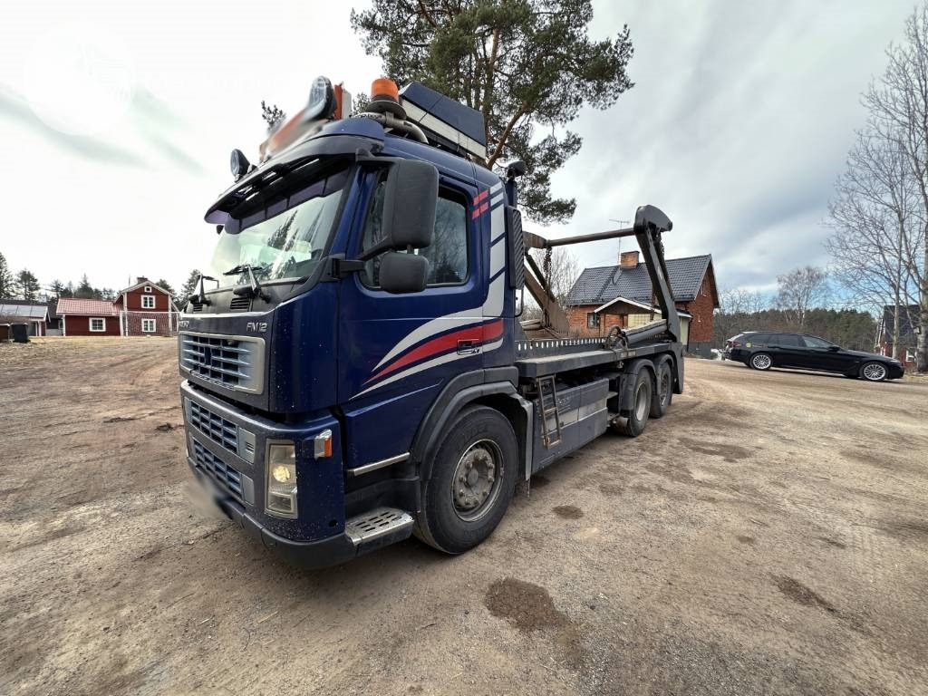 Camião multibenne Volvo FM 12 420 LAXO Liftdumper + lastväxlare + flak: foto 9