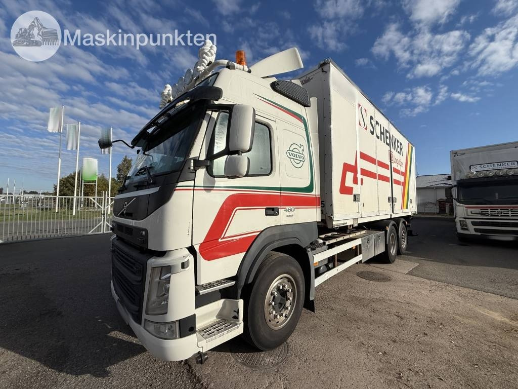Volvo FM 460 - Camião transportador de contêineres/ Caixa móvel: foto 1 Volvo FM 460 - Camião transportador de contêineres/ Caixa móvel: foto 1