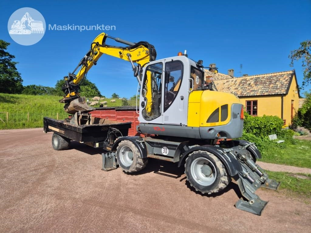 Wacker Neuson EW 100 med vagn - Escavadeira de rodas: foto 2 Wacker Neuson EW 100 med vagn - Escavadeira de rodas: foto 2