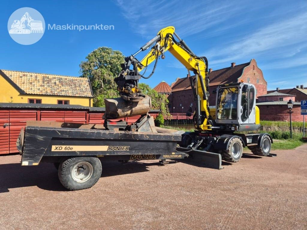 Wacker Neuson EW 100 med vagn - Escavadeira de rodas: foto 2 Wacker Neuson EW 100 med vagn - Escavadeira de rodas: foto 2