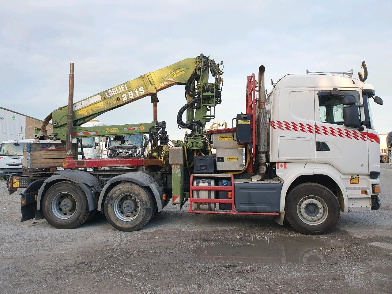 SCANIA R 580 FOREST GRUE - Tractor: foto 3 SCANIA R 580 FOREST GRUE - Tractor: foto 3