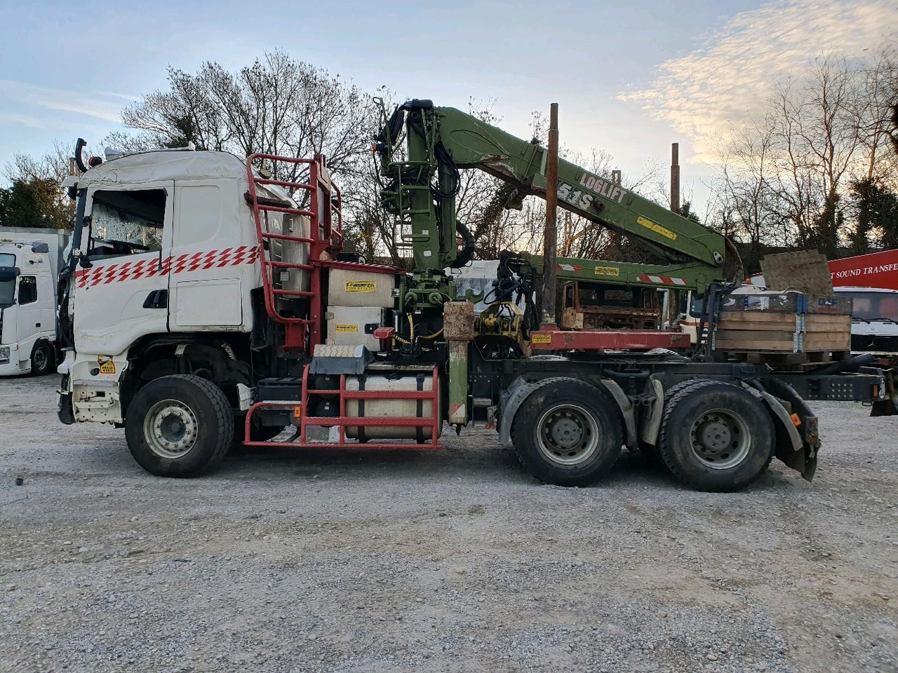 Tractor SCANIA R 580 FOREST GRUE: foto 8