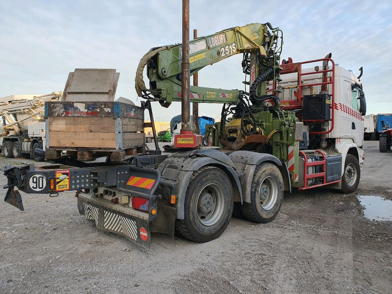SCANIA R 580 FOREST GRUE - Tractor: foto 4 SCANIA R 580 FOREST GRUE - Tractor: foto 4