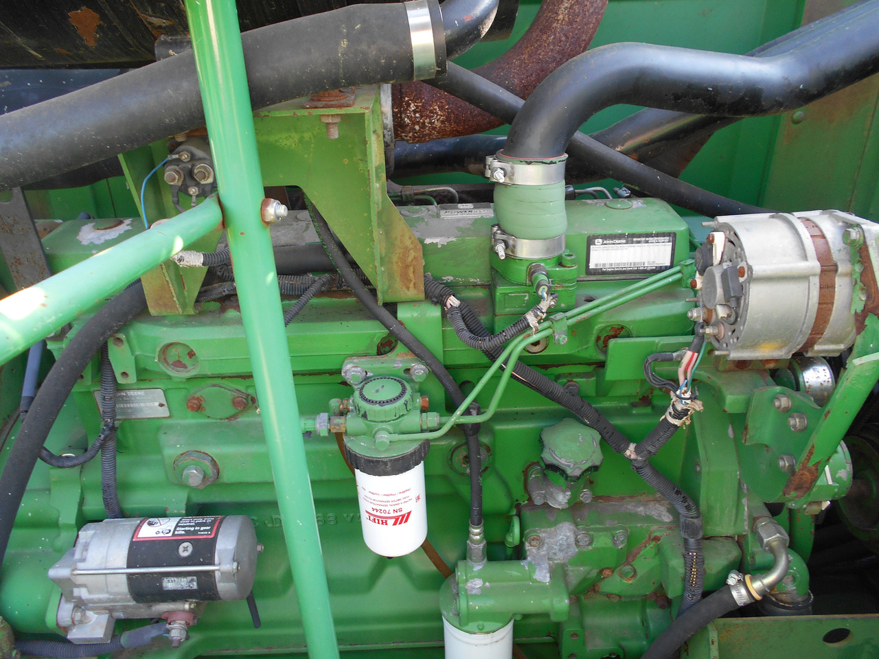 Ceifeira debulhadora John Deere 1550: foto 9
