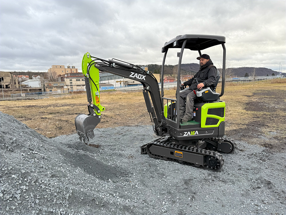 ZAOX ZA16A - Mini escavadeira: foto 4 ZAOX ZA16A - Mini escavadeira: foto 4