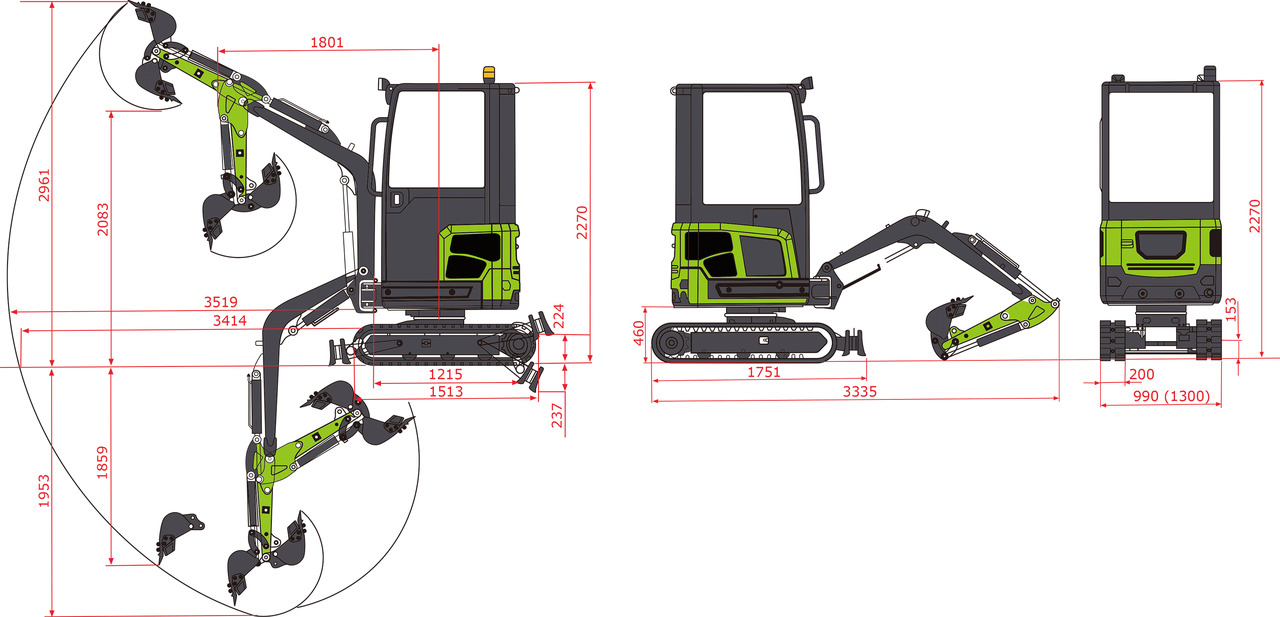 Mini escavadeira novo ZAOX ZA16A: foto 25 Mini escavadeira novo ZAOX ZA16A: foto 25