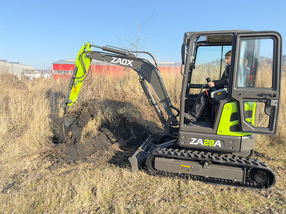 Mini escavadeira novo ZAOX ZA28A: foto 6 Mini escavadeira novo ZAOX ZA28A: foto 6
