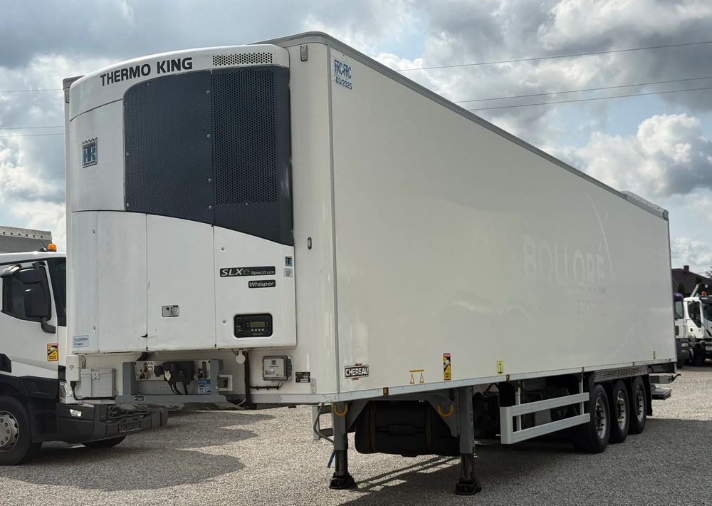 Chereau THERMO KING SLXe DIESEL/ELEKTRYK OSIE SAF - Semi-reboque frigorífico: foto 1 Chereau THERMO KING SLXe DIESEL/ELEKTRYK OSIE SAF - Semi-reboque frigorífico: foto 1