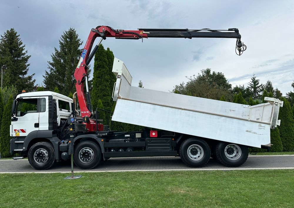 MAN TGS 440 / 8x4 / HMF 1530 / HYDROBURTA - Camião basculante: foto 4 MAN TGS 440 / 8x4 / HMF 1530 / HYDROBURTA - Camião basculante: foto 4