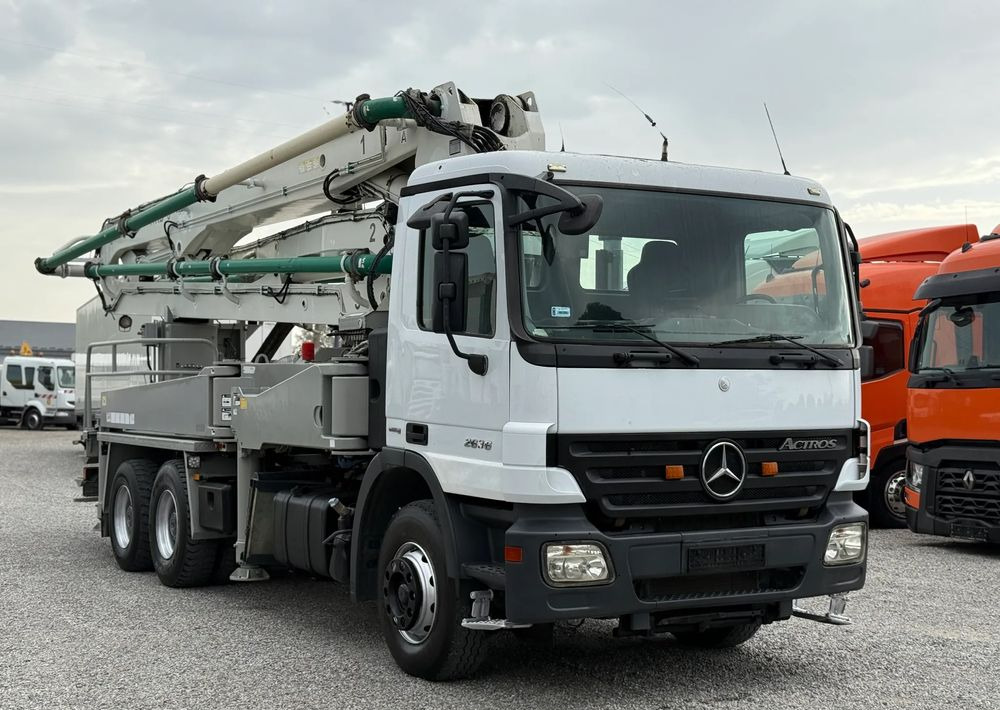 Mercedes-Benz ACTROS 2636 6X4 36 M WAITZINGER - Autobomba de betão: foto 3 Mercedes-Benz ACTROS 2636 6X4 36 M WAITZINGER - Autobomba de betão: foto 3