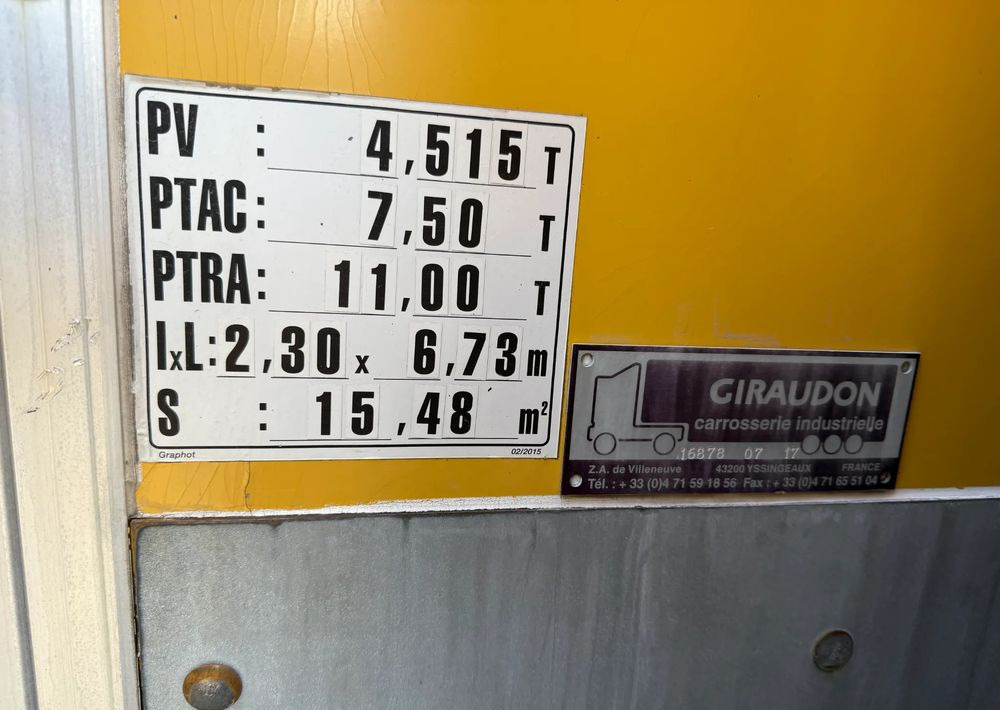 Camião furgão Renault D 7.5 KONTENER: foto 11 Camião furgão Renault D 7.5 KONTENER: foto 11