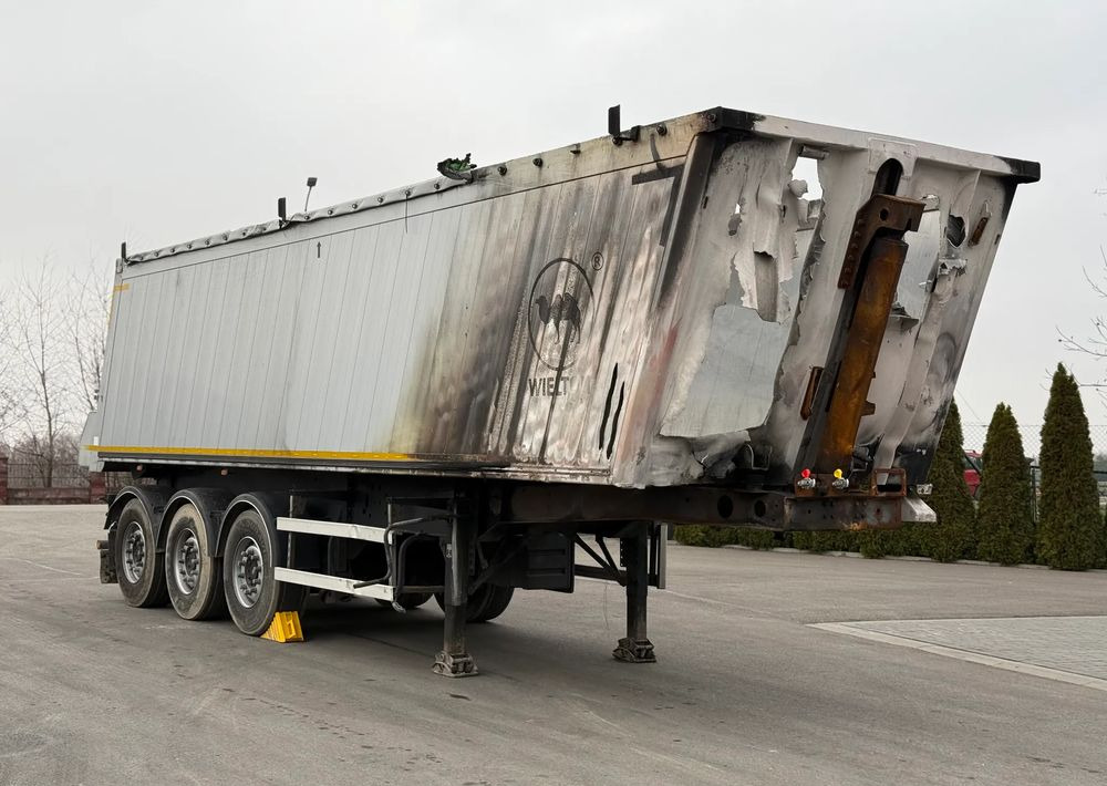 Wielton 42 m3 OSIE SAF USZKODZONY - Semi-reboque basculante: foto 1 Wielton 42 m3 OSIE SAF USZKODZONY - Semi-reboque basculante: foto 1