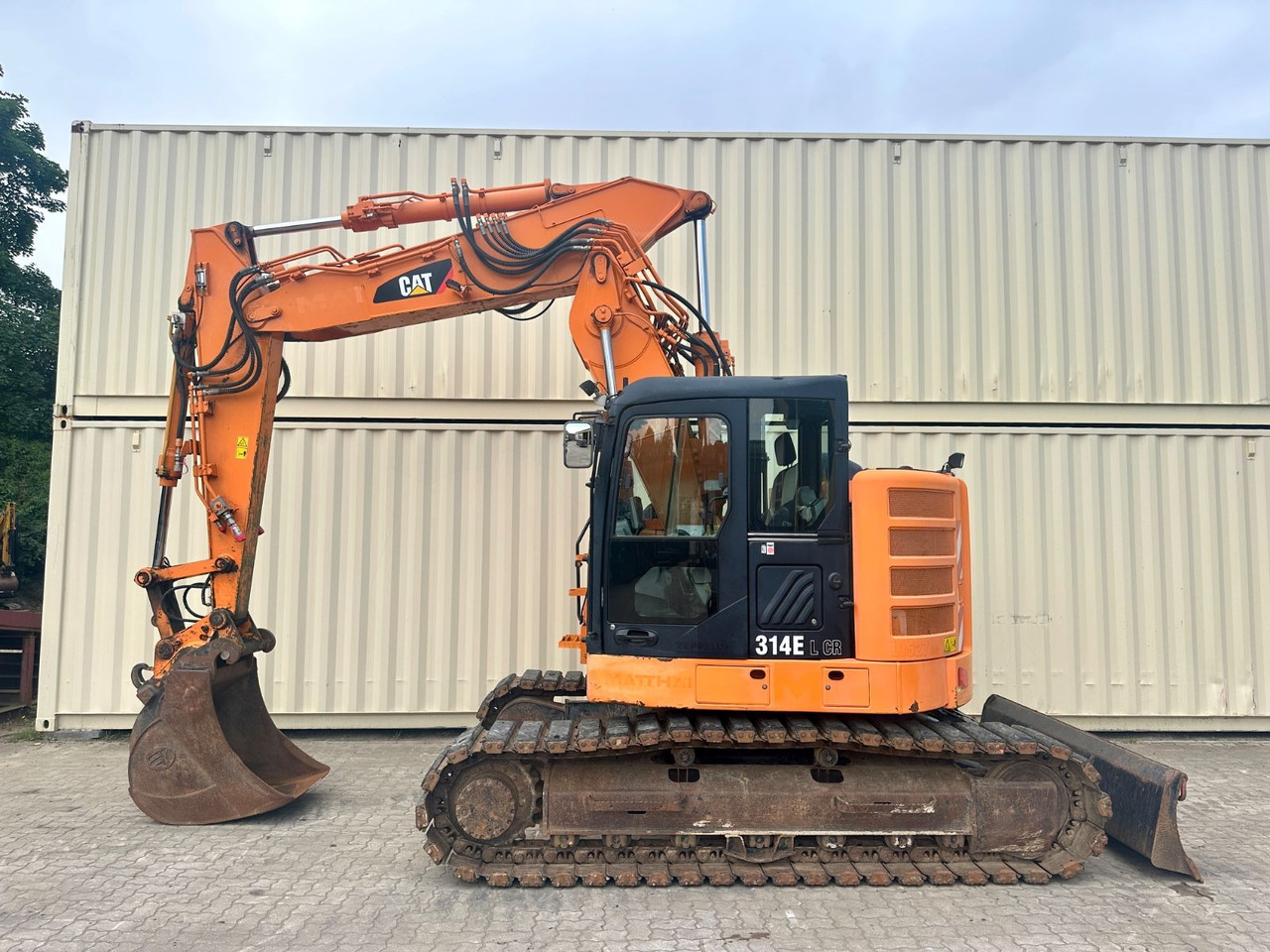 CAT 314ELCR / Schild / Gummipads / VAH / 1. Hand - Escavadora de rastos: foto 1 CAT 314ELCR / Schild / Gummipads / VAH / 1. Hand - Escavadora de rastos: foto 1