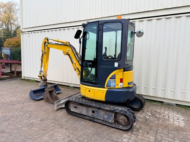 Komatsu PC26MR-3 / 2020 BJ / 2 x Löffel - Mini escavadeira: foto 3 Komatsu PC26MR-3 / 2020 BJ / 2 x Löffel - Mini escavadeira: foto 3