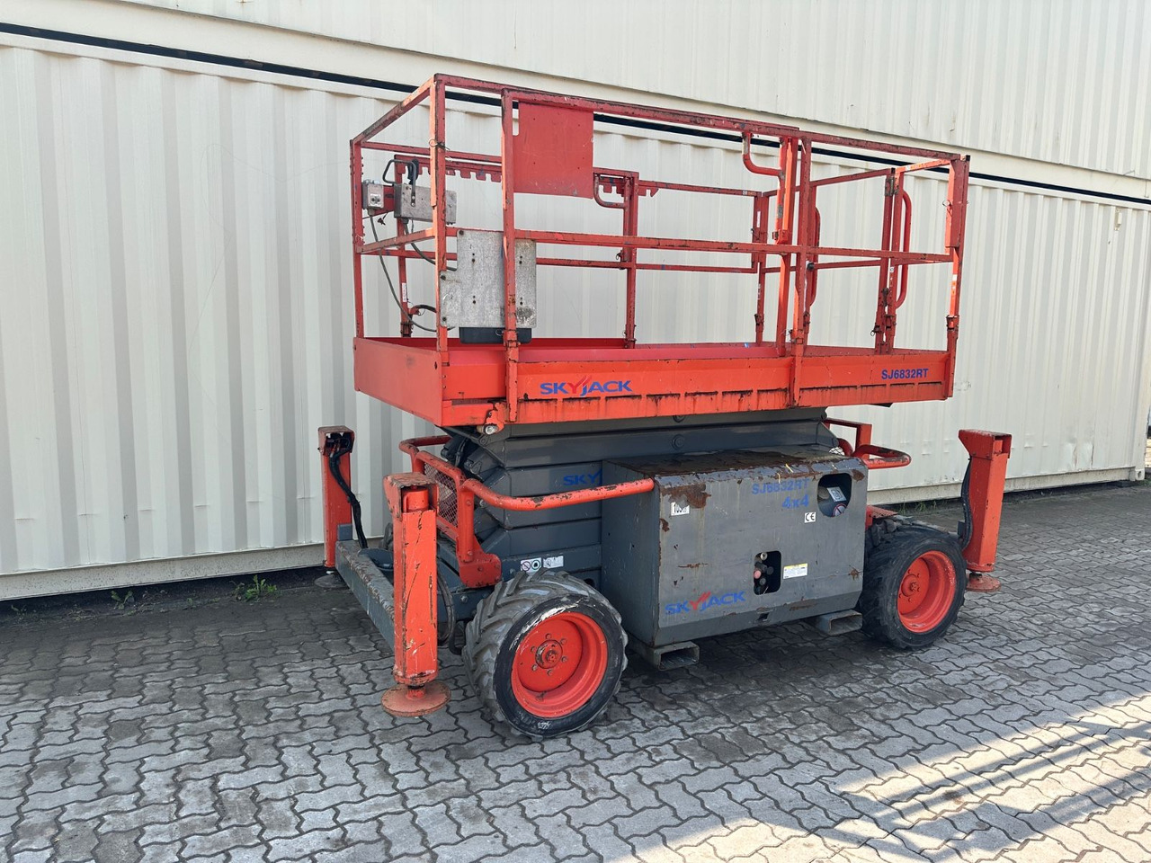 Plataforma de Tijera/ Plataforma de tesoura Skyjack SJ6832RT 4x4 Diesel, 11.8 Meter, 1.493 H: foto 8