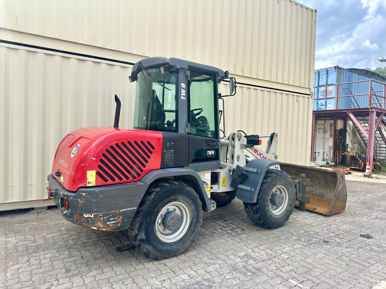 Terex TL80/2014 BJ/Schaufel + Gabel/ Deutsche Maschine - Pá carregadora de rodas: foto 5 Terex TL80/2014 BJ/Schaufel + Gabel/ Deutsche Maschine - Pá carregadora de rodas: foto 5