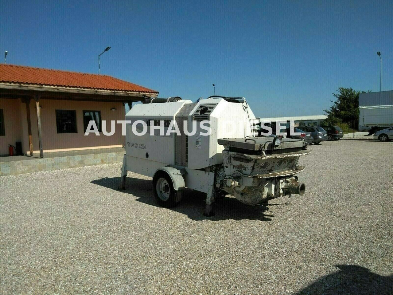 Liebherr THS 80 DH - Bomba de betão estacionária: foto 3 Liebherr THS 80 DH - Bomba de betão estacionária: foto 3