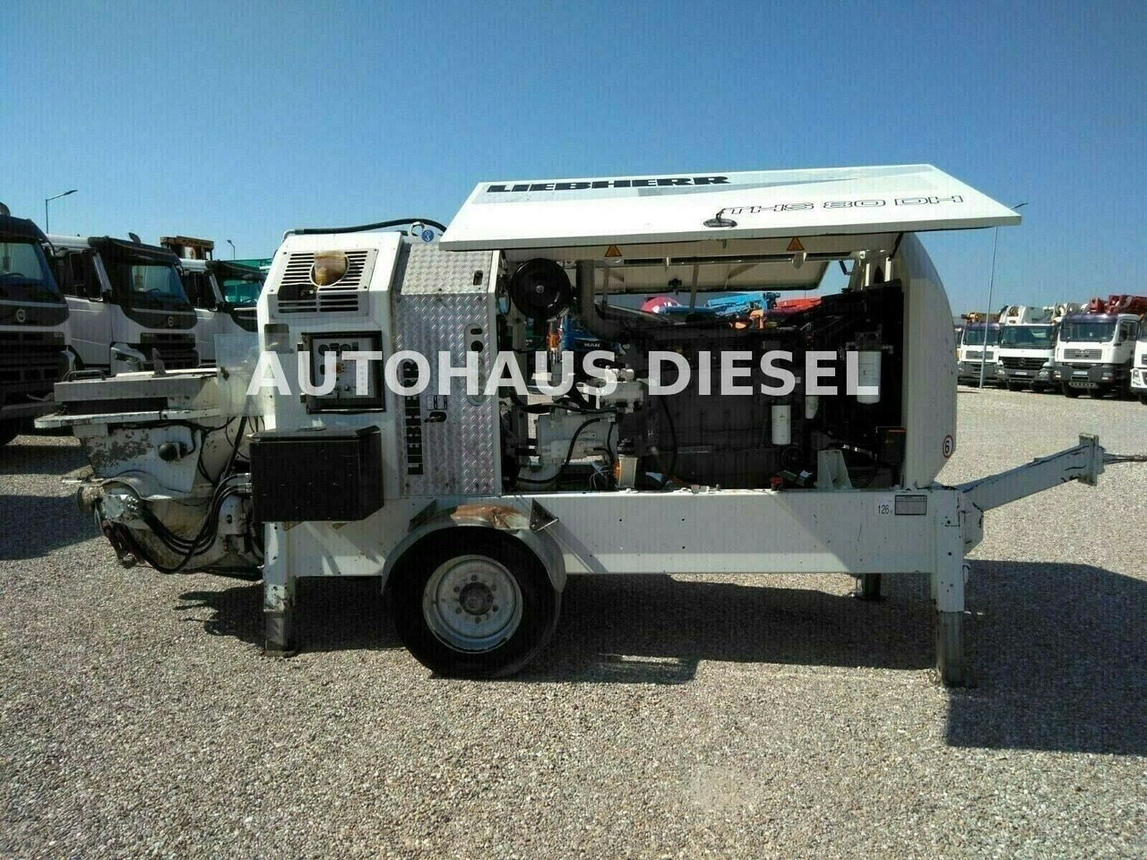 Liebherr THS 80 DH - Bomba de betão estacionária: foto 5 Liebherr THS 80 DH - Bomba de betão estacionária: foto 5