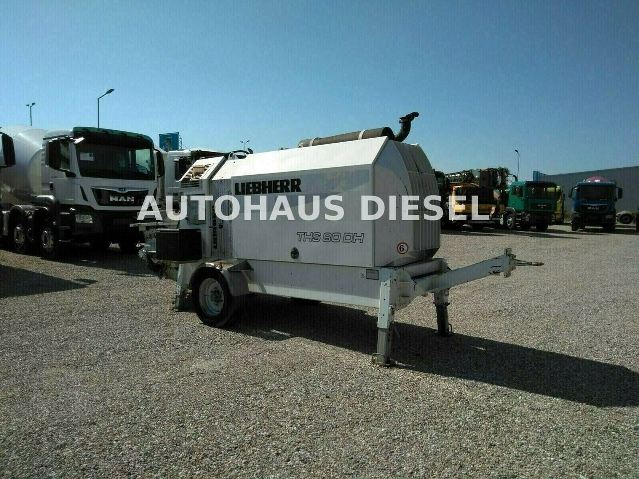 Liebherr THS 80 DH - Bomba de betão estacionária: foto 2 Liebherr THS 80 DH - Bomba de betão estacionária: foto 2