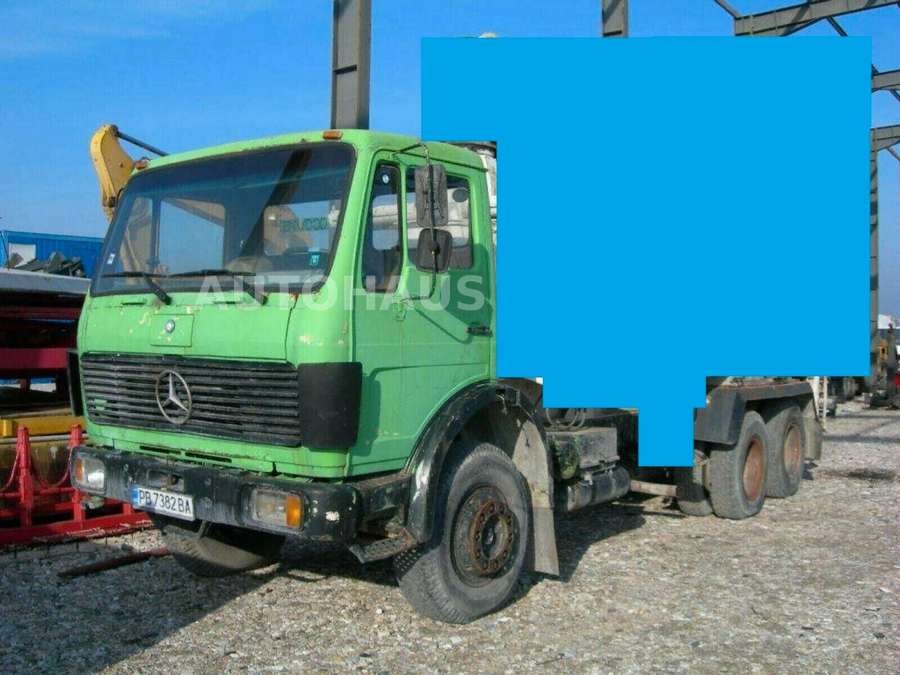 Mercedes-Benz 2222 - Autobomba de betão: foto 1 Mercedes-Benz 2222 - Autobomba de betão: foto 1