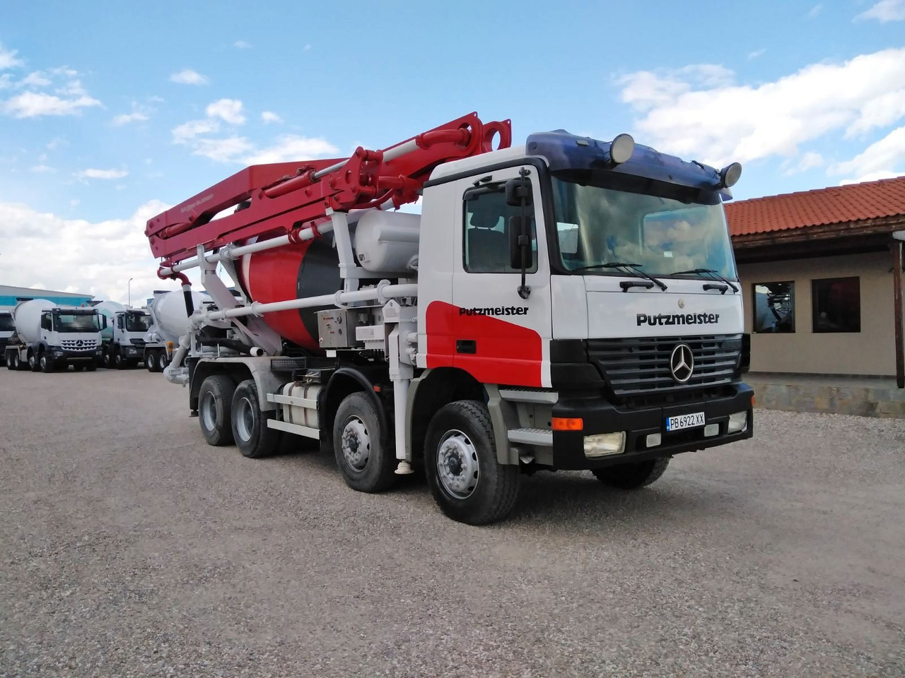 Mercedes-Benz ACTROS 3240 Putzmeister 26.67S - Autobetoneira com bomba: foto 1 Mercedes-Benz ACTROS 3240 Putzmeister 26.67S - Autobetoneira com bomba: foto 1
