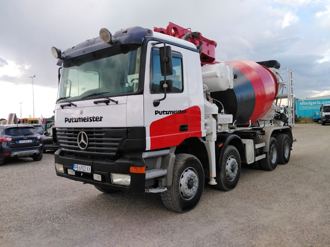 Mercedes-Benz ACTROS 3240 Putzmeister 26.67S - Autobetoneira com bomba: foto 3 Mercedes-Benz ACTROS 3240 Putzmeister 26.67S - Autobetoneira com bomba: foto 3