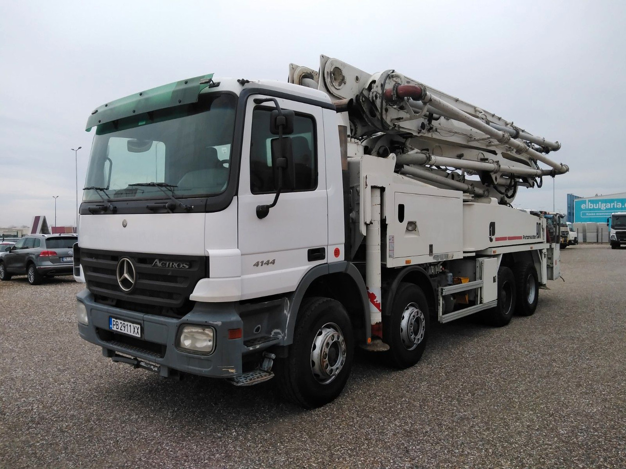 Mercedes-Benz ACTROS 4144 PUTZMEISTER M42 - Autobomba de betão: foto 3 Mercedes-Benz ACTROS 4144 PUTZMEISTER M42 - Autobomba de betão: foto 3