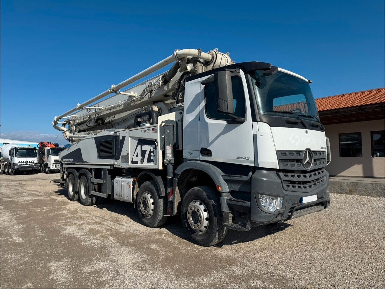 Mercedes-Benz AROCS 3743 PUTZMEISTER M47-5 - Autobomba de betão: foto 1 Mercedes-Benz AROCS 3743 PUTZMEISTER M47-5 - Autobomba de betão: foto 1