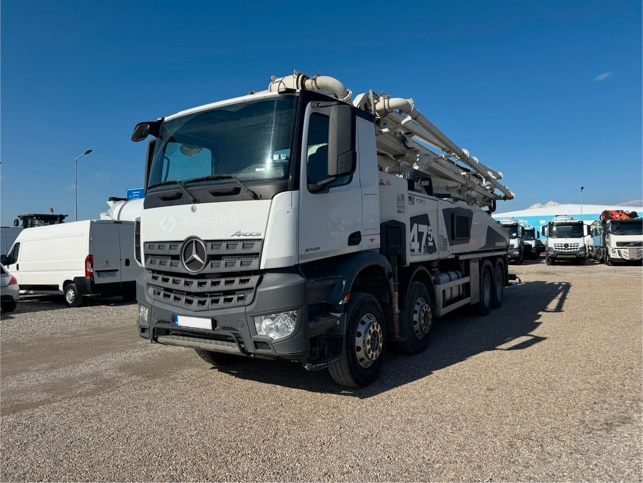 Mercedes-Benz AROCS 3743 PUTZMEISTER M47-5 - Autobomba de betão: foto 3 Mercedes-Benz AROCS 3743 PUTZMEISTER M47-5 - Autobomba de betão: foto 3