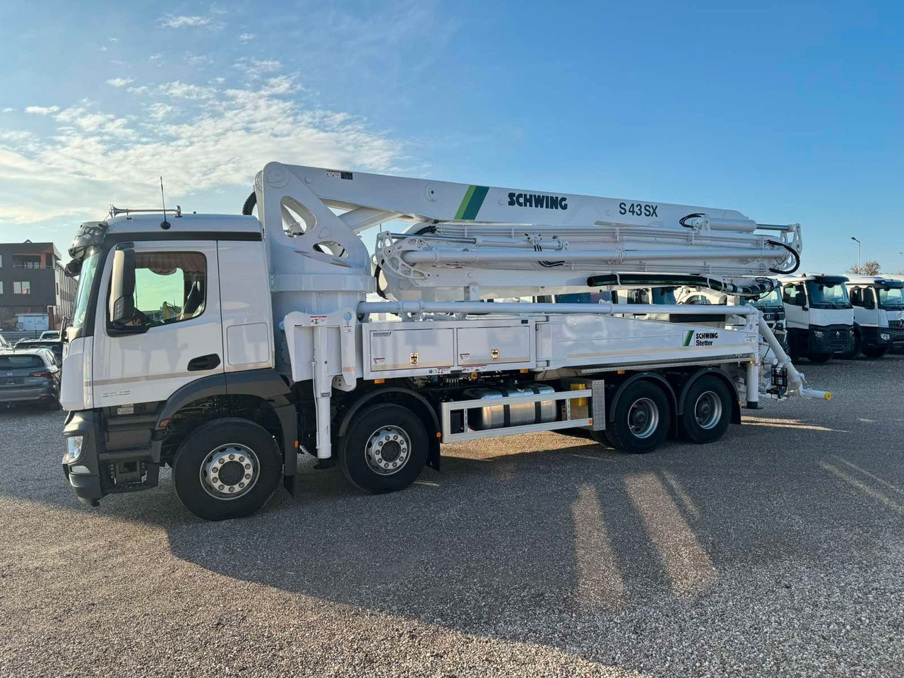 Mercedes-Benz AROCS 3746 SCHWING S43SX III - Autobomba de betão: foto 4 Mercedes-Benz AROCS 3746 SCHWING S43SX III - Autobomba de betão: foto 4