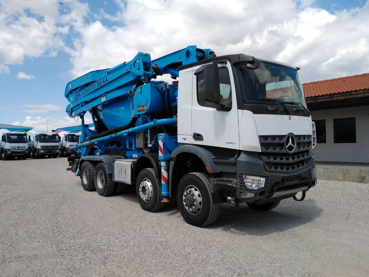 Mercedes-Benz AROCS 4140 CIFA MAGNUM MK28.4L 8X6 - Autobetoneira com bomba: foto 1 Mercedes-Benz AROCS 4140 CIFA MAGNUM MK28.4L 8X6 - Autobetoneira com bomba: foto 1