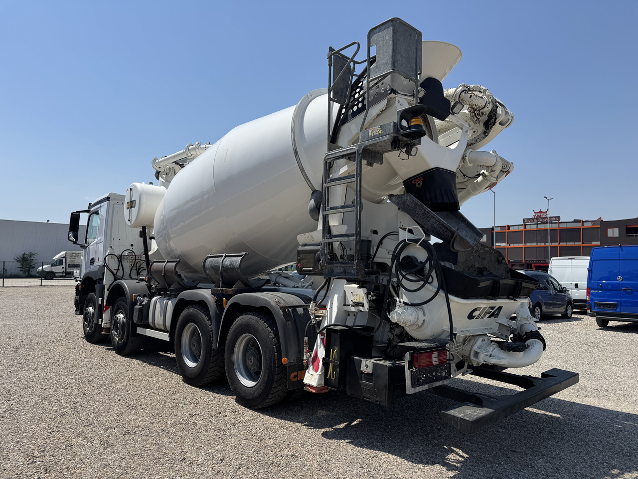 Mercedes-Benz AROCS 4143 CIFA MK28L-5 - Autobomba de betão: foto 5 Mercedes-Benz AROCS 4143 CIFA MK28L-5 - Autobomba de betão: foto 5