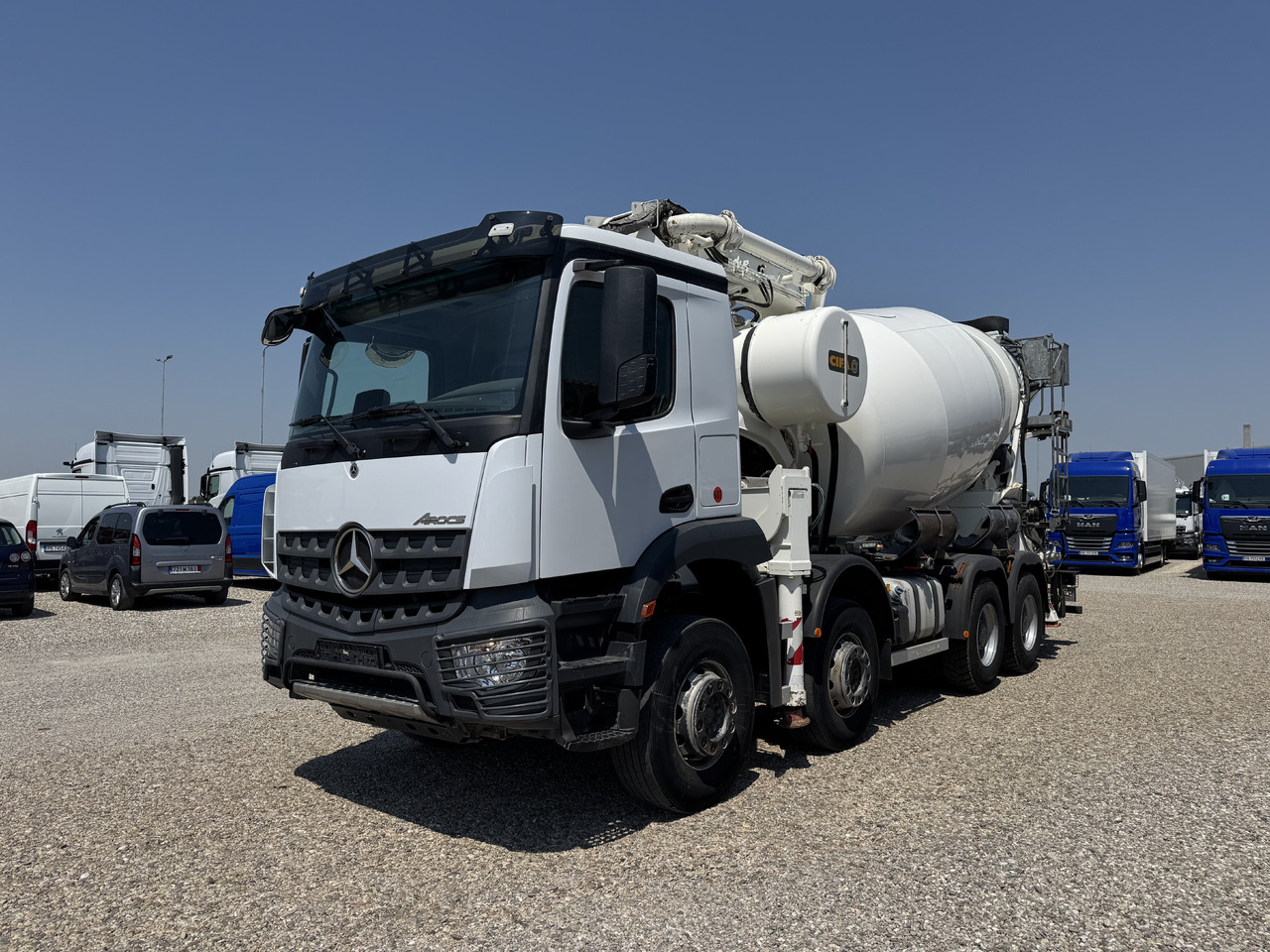 Mercedes-Benz AROCS 4143 CIFA MK28L-5 - Autobomba de betão: foto 3 Mercedes-Benz AROCS 4143 CIFA MK28L-5 - Autobomba de betão: foto 3