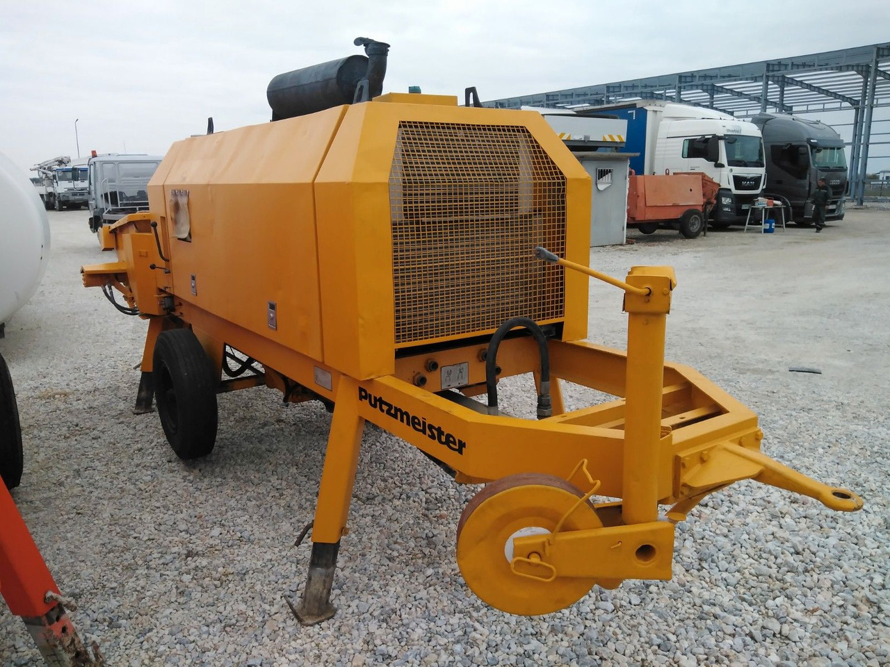 PUTZMEISTER BSA 1407 D - Bomba de betão estacionária: foto 2 PUTZMEISTER BSA 1407 D - Bomba de betão estacionária: foto 2