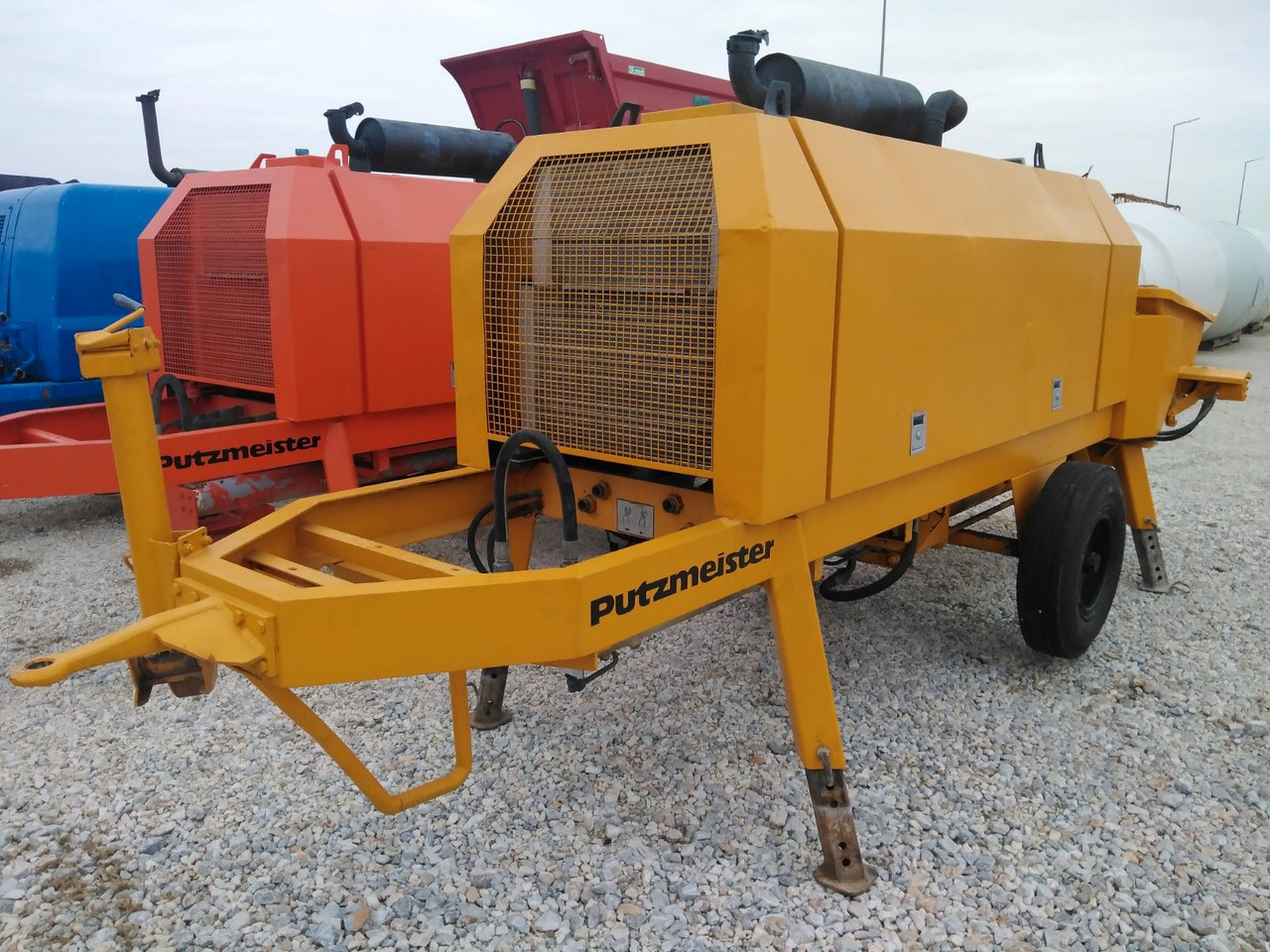 PUTZMEISTER BSA 1407 D - Bomba de betão estacionária: foto 4 PUTZMEISTER BSA 1407 D - Bomba de betão estacionária: foto 4