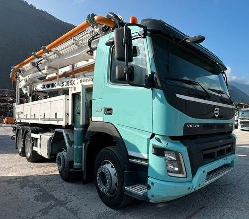 Volvo FMX 500 SCHWING S36SX - Autobomba de betão: foto 1 Volvo FMX 500 SCHWING S36SX - Autobomba de betão: foto 1