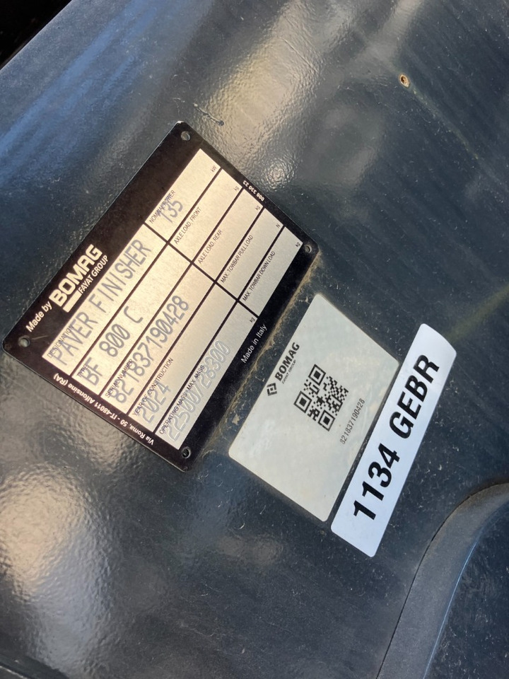 BOMAG IT BF 800 C S600 Stage IIIa/Tier 3 - Acabadora: foto 2 BOMAG IT BF 800 C S600 Stage IIIa/Tier 3 - Acabadora: foto 2